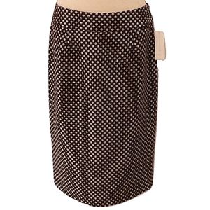 Charter Club/Macy's Woven  Wool Blend Pencil Skirt NEW- Sz. 6